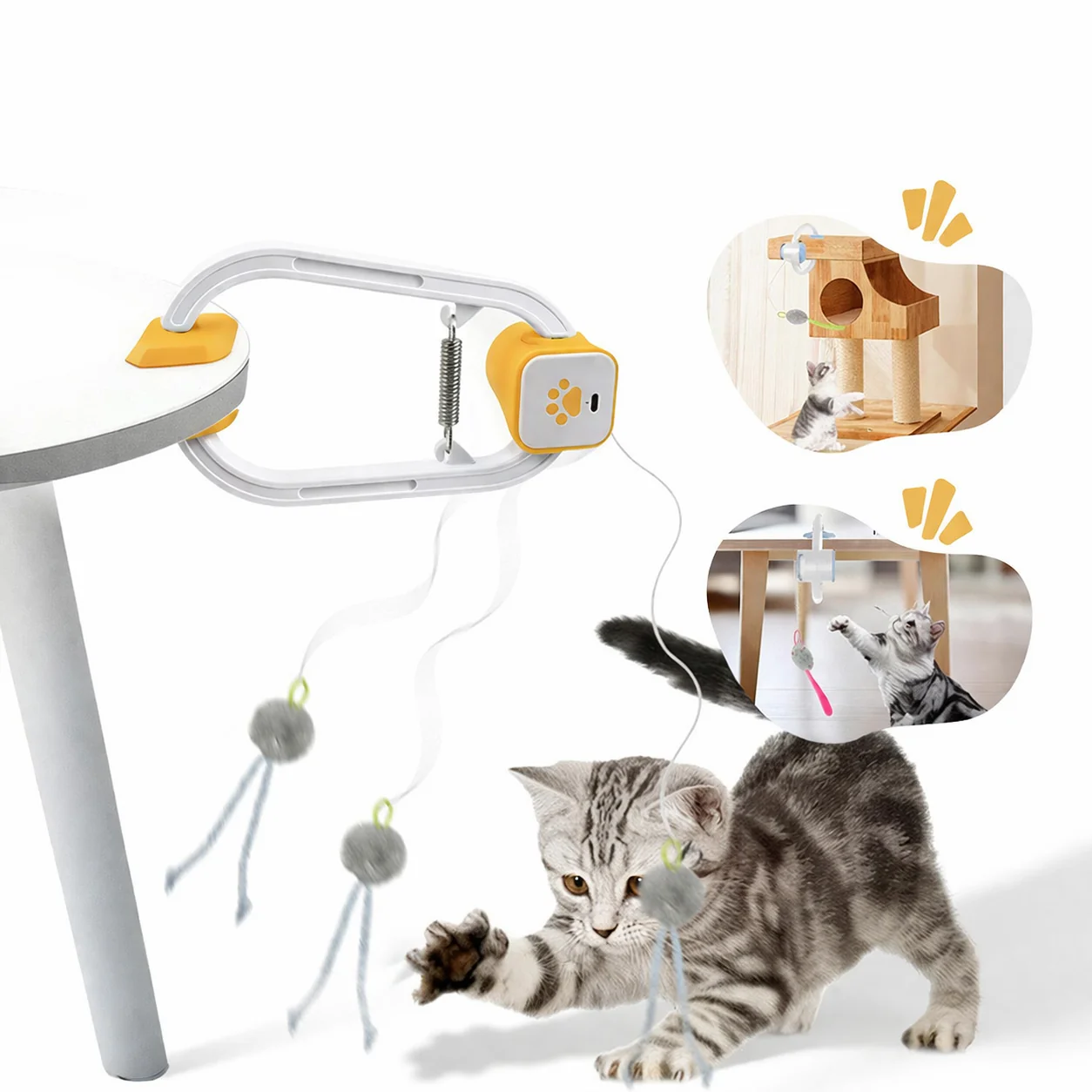 Interactive Cat Toy Automatic Engaging Playtime Fun - Image 2